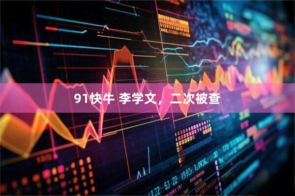 91快牛 李学文，二次被查